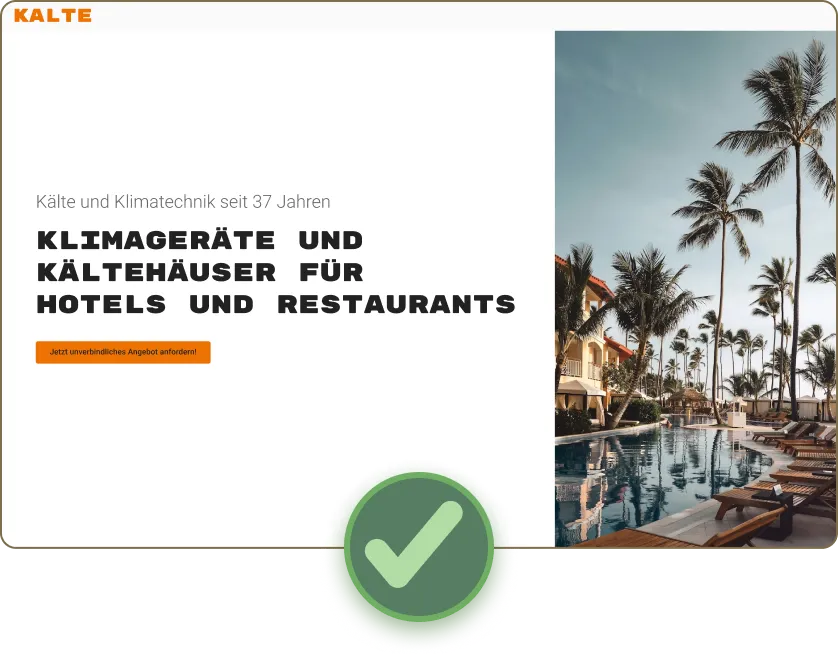 Website mit Strategie